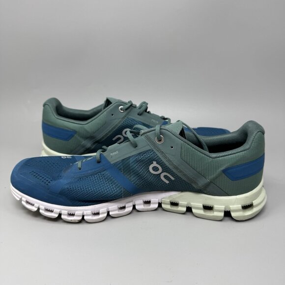 On Cloudflow 3.0 Men’s Road Running Size 11.5  Sea Petrol Green Blue main image 8